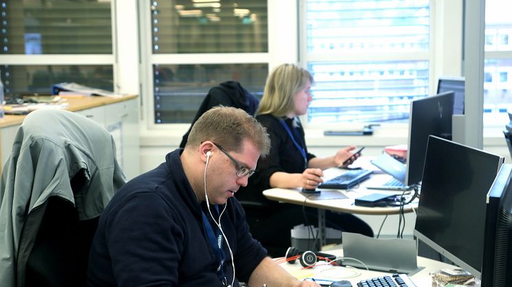Redaksjonen i Budstikka kan nå konsentrere seg om journalistikken. Foto: Trine Jødal/Budstikka.