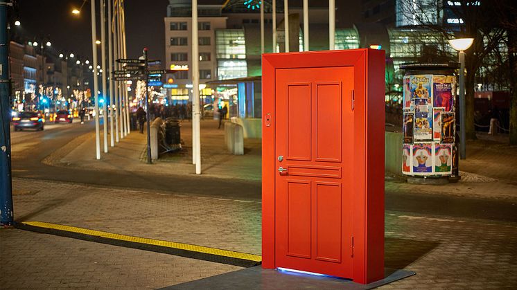 Öppna den magiska röda dörren i Helsingborg