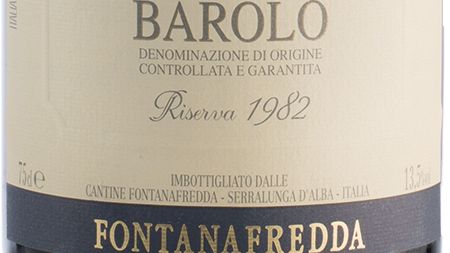 En 40-åring från Barolo för otroliga 1982 kronor - nu lanseras den stora årgången 1982 av Fontanafreddas Barolo Riserva i tillfälliga sortimentet