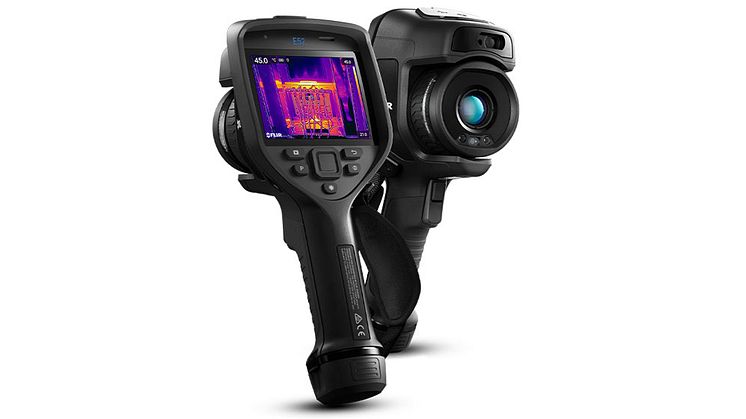 Inkluderer nu en ruteplanlægger, der sikrer mere effektive arbejdsgange: Begyndermodellen E52 inden for termiske kameraer i Exx-serien fra Flir. Fotokilde: Flir 