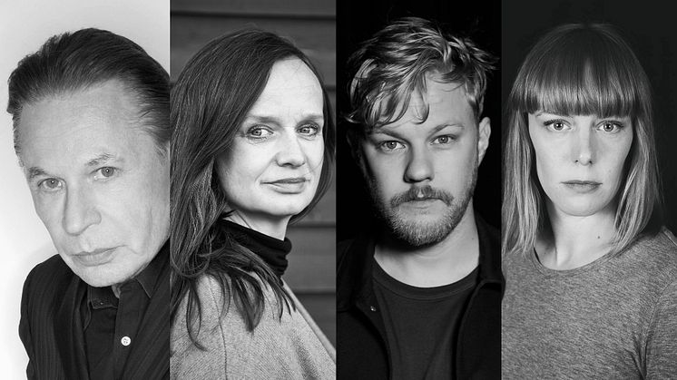 Reine Brynolfsson, Maria Kulle, Gustav Berg och Kajsa Ericsson medverkar i höstens uppsättning Edward Albees Vem är rädd för Virginia Woolf?