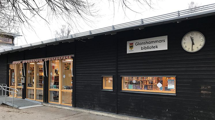 Glanshammars bibliotek utökar servicen genom att erbjuda meröppet