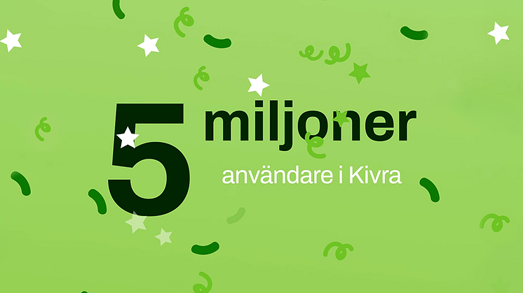 ​​5 miljoner samlar sina viktigheter i Kivra