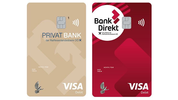 Raiffeisenlandesbank Oberösterreich startet mit Visa Debit