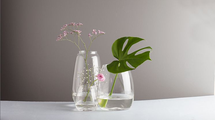 Siccori vase klar fra Hadeland Glassverk