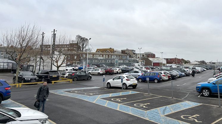 Eastbourne station car park