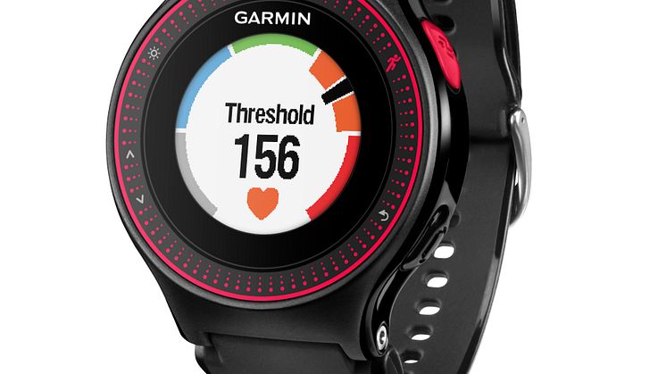 Garmin® presenterar Forerunner® 225 en löparklocka med integrerad pulsmätare från Mio