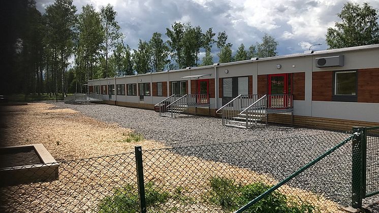 Ramirent levererar modulförskola till Eda Kommun