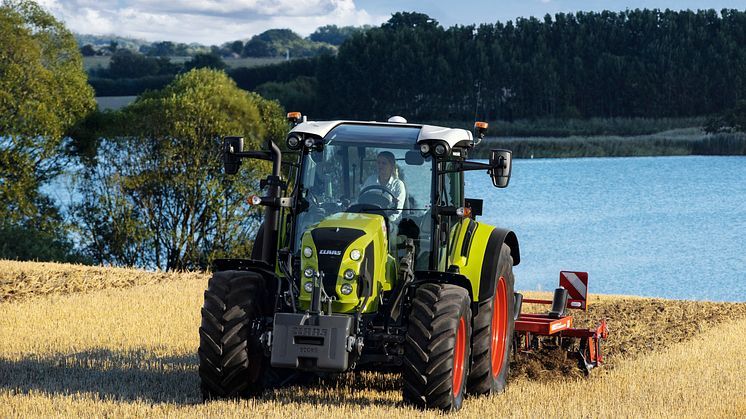 CLAAS ARION 470 oppnår imponerende resultater i DLGs PowerMix-test.