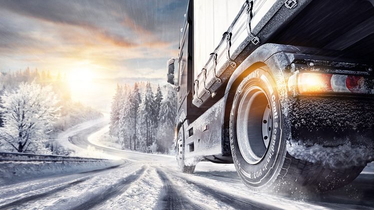 Kan du vinterdekkreglene for lastebil? 