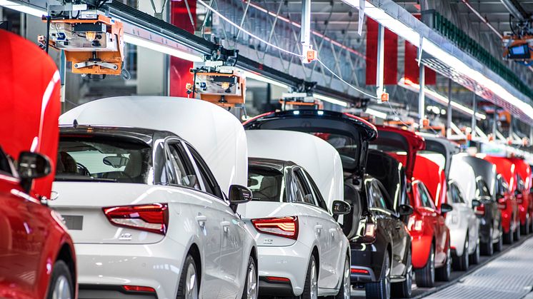 Audi production plant - The smallest member of the Audi family, the Audi A1, is produced exclusively in Brussels