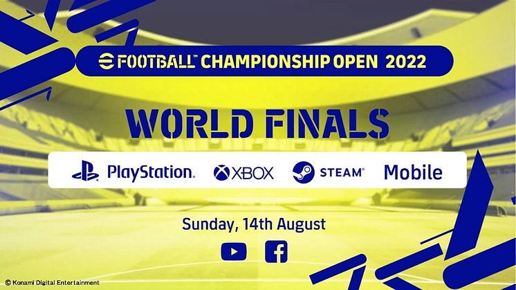 eFootball™ Championship Open CONCLUDES AFTER ANOTHER SUCCESSFUL WORLD FINALS