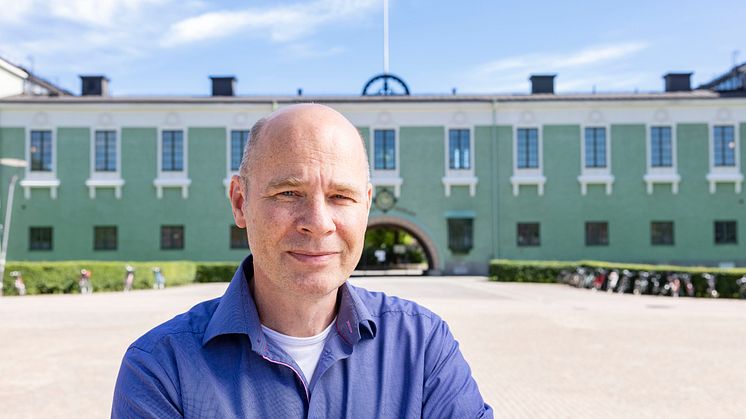 Göran Nygren, Department of Cultural Anthropology and Ethnology at Uppsala University. Photo: Mikael Wallerstedt.