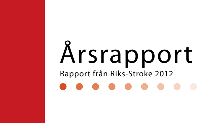 Årets strokeenhet rapport