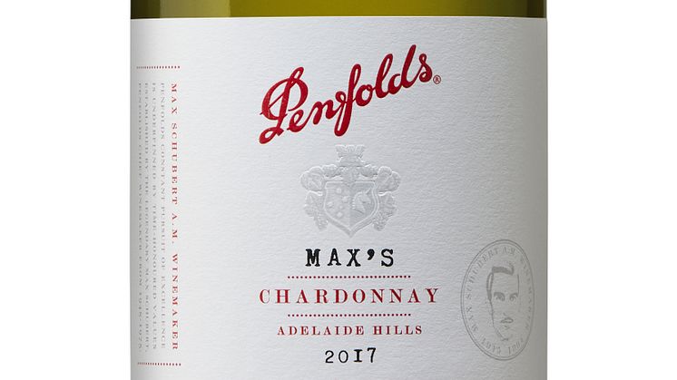 Penfolds Max's Chardonnay V17 bottleshot 