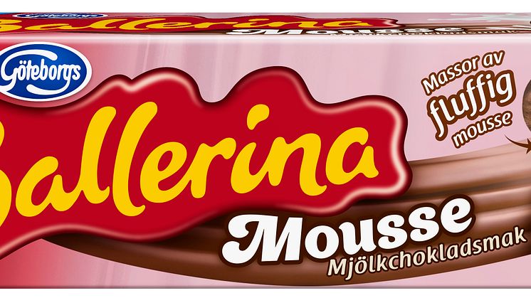 Nu kommer chokladmousse på Ballerinas vis!