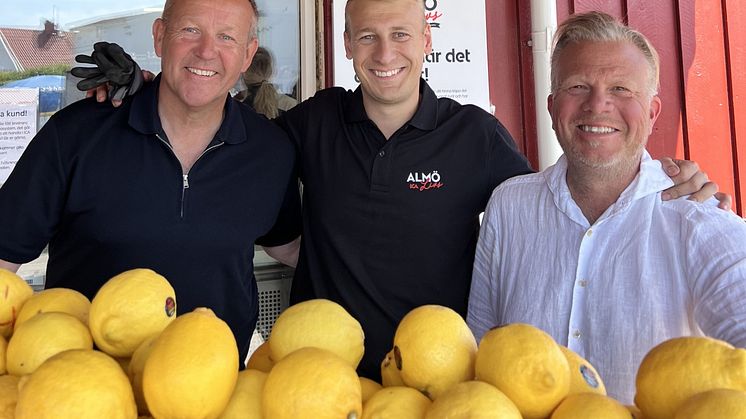 Andreas Boquist, Simon Johansson och Patrick Hermansson