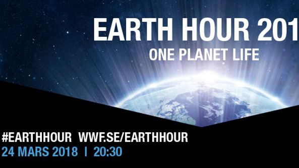 Pressinbjudan: Karlshamns kommun uppmärksammar Earth Hour