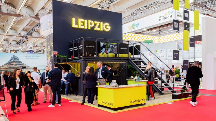 Leipzig-Stand auf der IMEX in Frankfurt