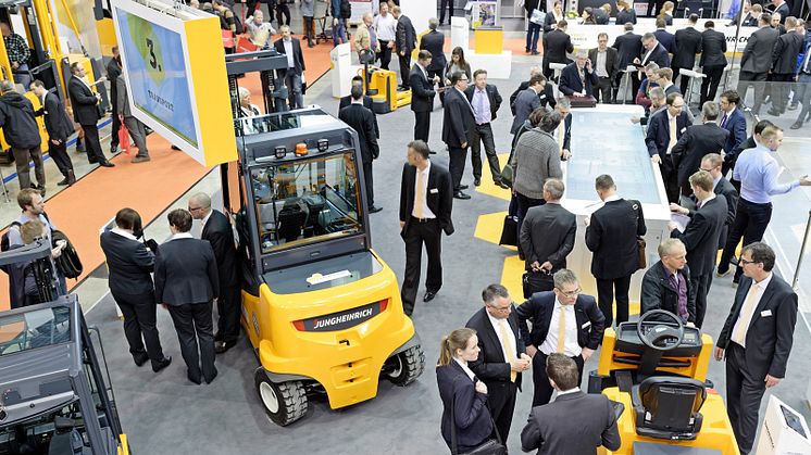 LogiMAT 2015 en fullständig succé för Jungheinrich