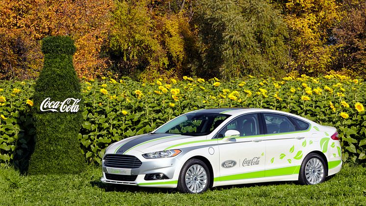 Ford Fusion Energi -hybridiauto hyödyntää Coca-Colan PlantBottle –teknologiaa 