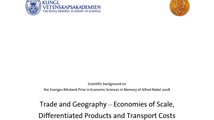 Scientific background on the Sveriges Riksbank Prize in Economic Sciences in Memory of Alfred Nobel 2008