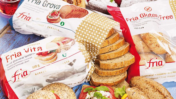 FRIA, Sweden's favourite gluten-free bread arrives in the UK