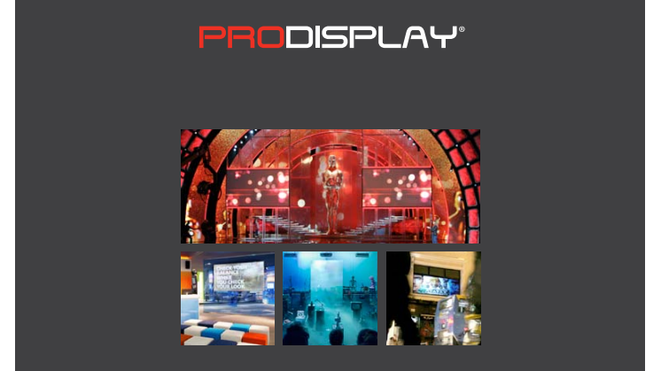 Pro Display vår leverantör av Digital Film och media lösningar har ny hemsida uppe nu