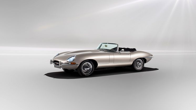 Nå produseres Jaguar E-TYPE som elbil 