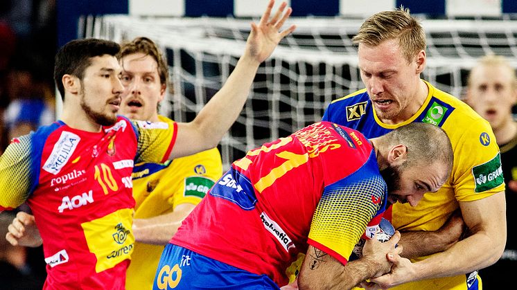 EM-finalrepris i Malmö Arena när Sverige möter Spanien i EHF Euro Cup!