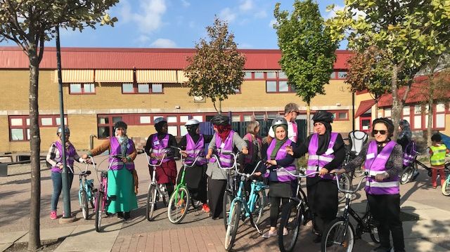 Cykelskola för våra hyresgäster