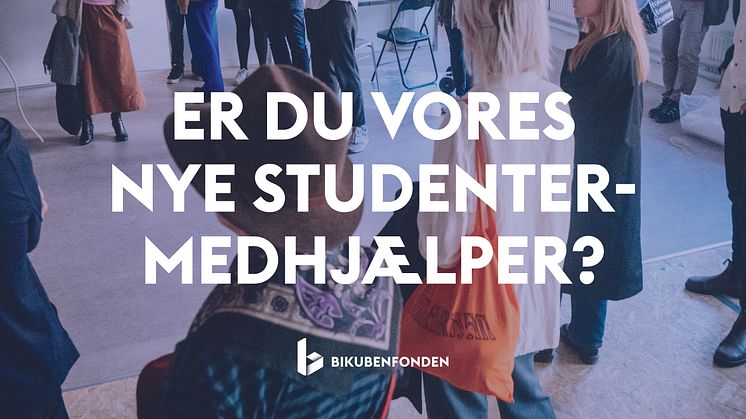 Er du Bikubenfondens nye studentermedhjælper?