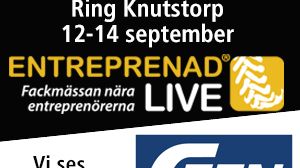 Välkommen till vår monter på Entreprenad Live!