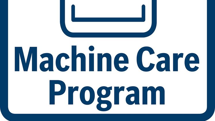 Bosch diskmaskiner specialprogram för maskinrengöring
