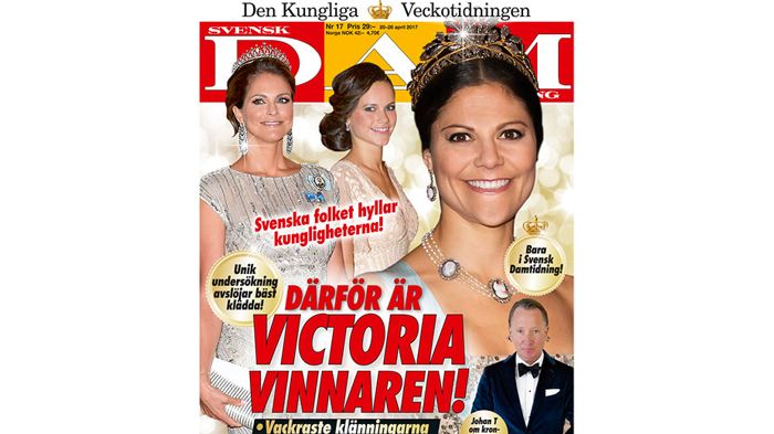 Kronprinsessan Victoria och prins Carl Philip bäst klädda enligt svenska folket