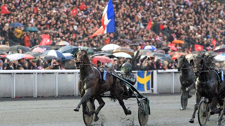 Återupplev Maharajahs seger i Prix d’ Amerique genom lopparkivet