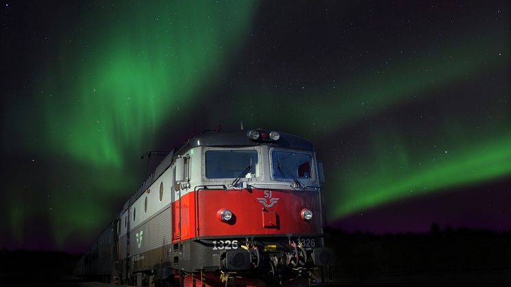 Hop on the Northern Lights Express Train 