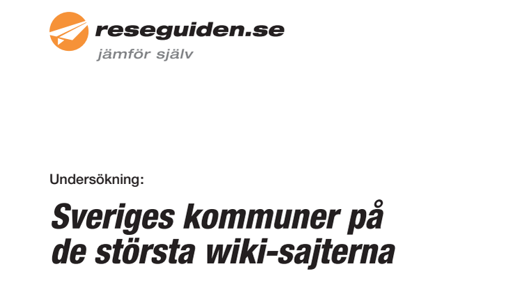 Sveriges småkommuner missar miljontals turister – Stockholm bäst och Katrineholm sämst i stor undersökning. 