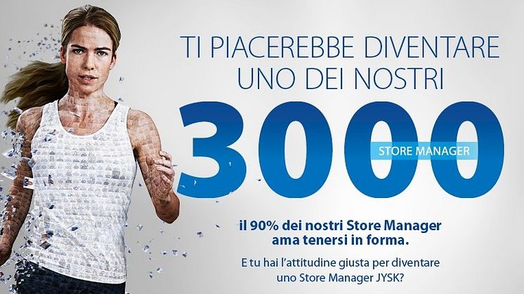 I 3.000 Store Manager di JYSK contribuiranno alla ricerca di 2.000 nuovi colleghi