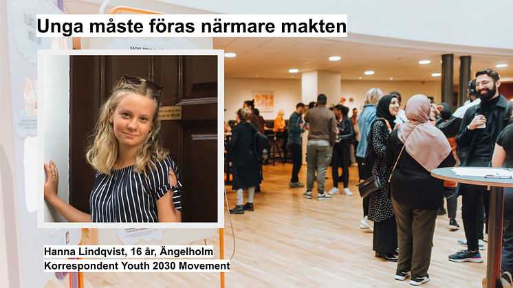 Unga måste föras närmare makten