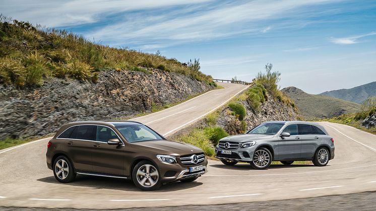 Den succesfulde Mercedes-Benz GLC har blandt andre modeller medvirket til rekordåret for Mercedes-Benz