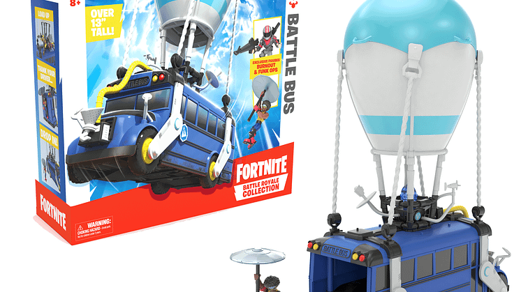 Fortnite Battle Bus From Moose Toys Selected For DreamToys 2019 Full List! 