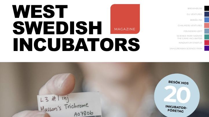 Läs om alla häftiga innovationer och entreprenörer i West Swedish Incubators Magazine!
