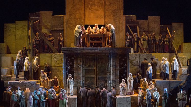 Verdis mästerverk Nabucco livesänds till Folkets Hus och Parkers biografer i Sverige den 6 januari. 