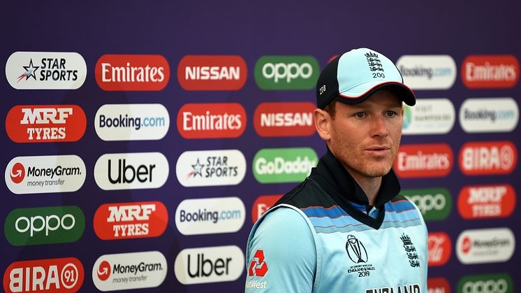 England captain, Eoin Morgan.