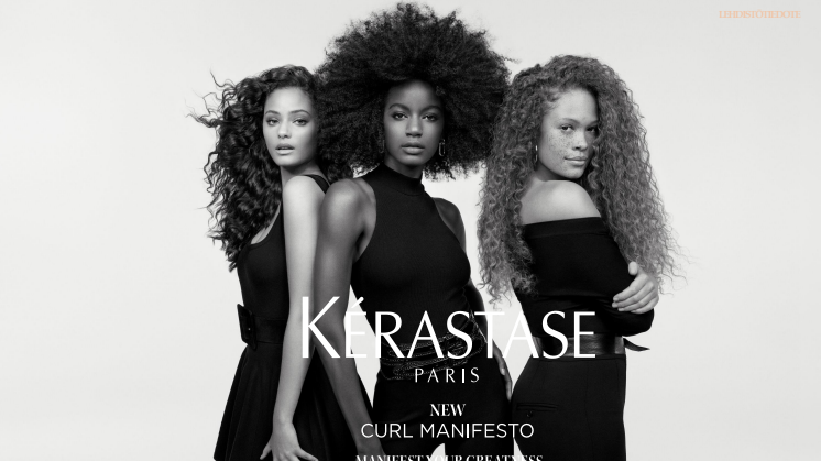 Kiharan vallankumous - uusi hiustenhoitosarja Kérastase Curl Manifesto