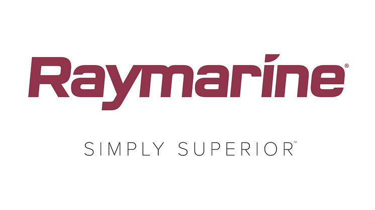 High res image - Raymarine - New logo with simply superior tagline