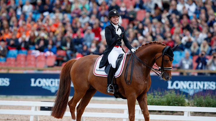 Catherine Dufour und ihr Atterupgaards Cassidy - Foto: Sportfotos-Lafrentz.de