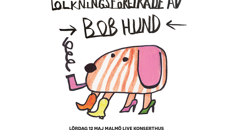 Martin Kanns Bob Hund-logga remixad av AK von Malmborg