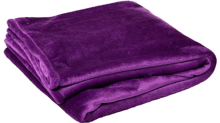 NYHET! Blanket Fanny 125x150 cm Dark purple Polyester 7,99 EUR.jpg